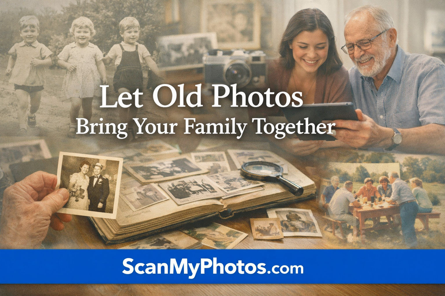 Share this with everyone with a lifetime of photos to get scanned.
