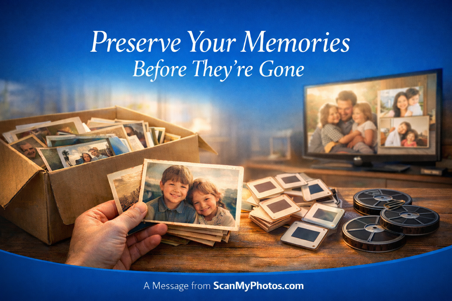 Digitize your photo memories is more affordable and simpler than ever. 