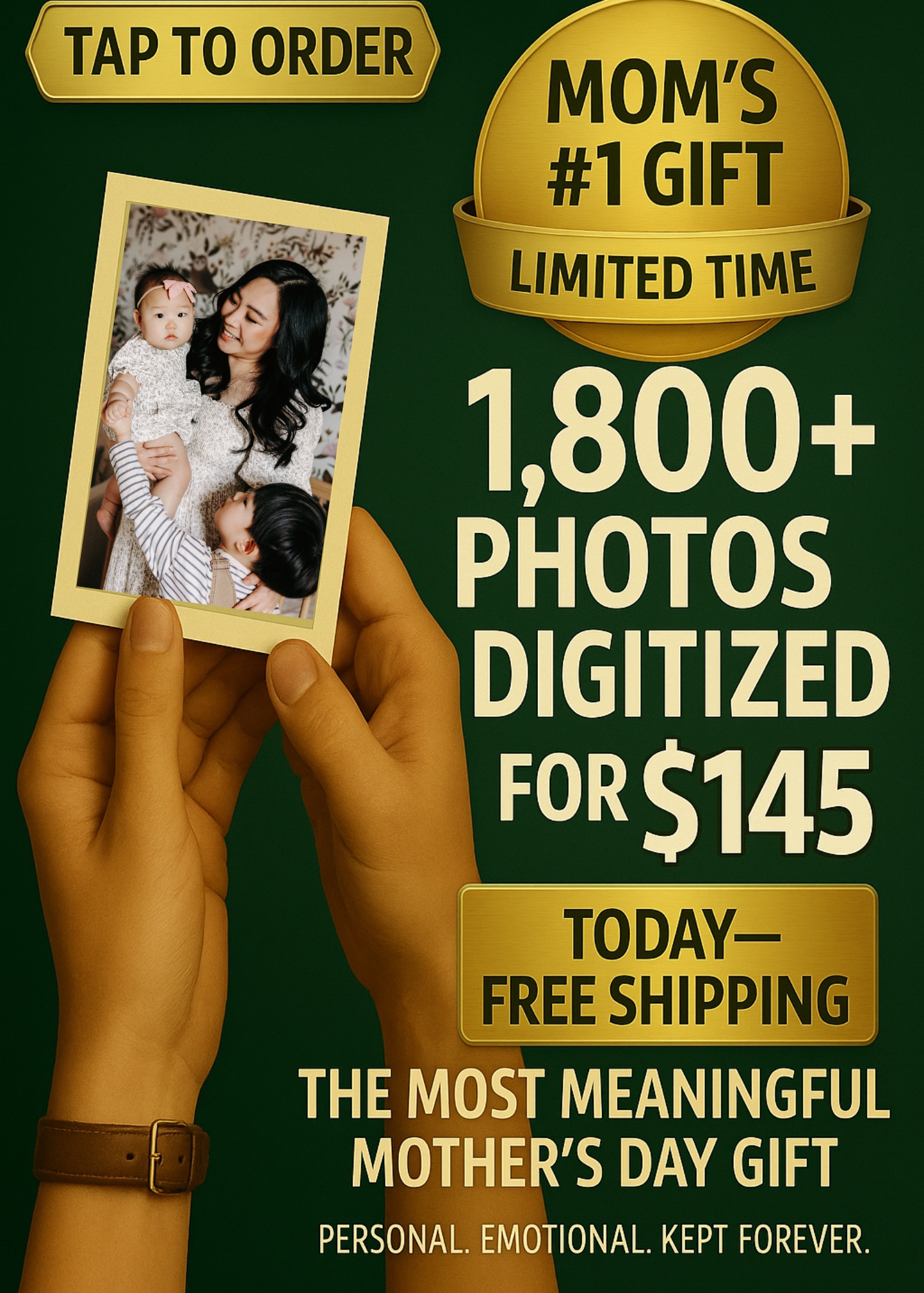 Mother's Day photo scanning gift ideas