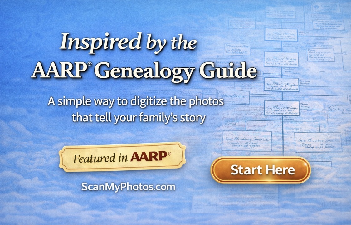 How to preserve photos for genealogy projects