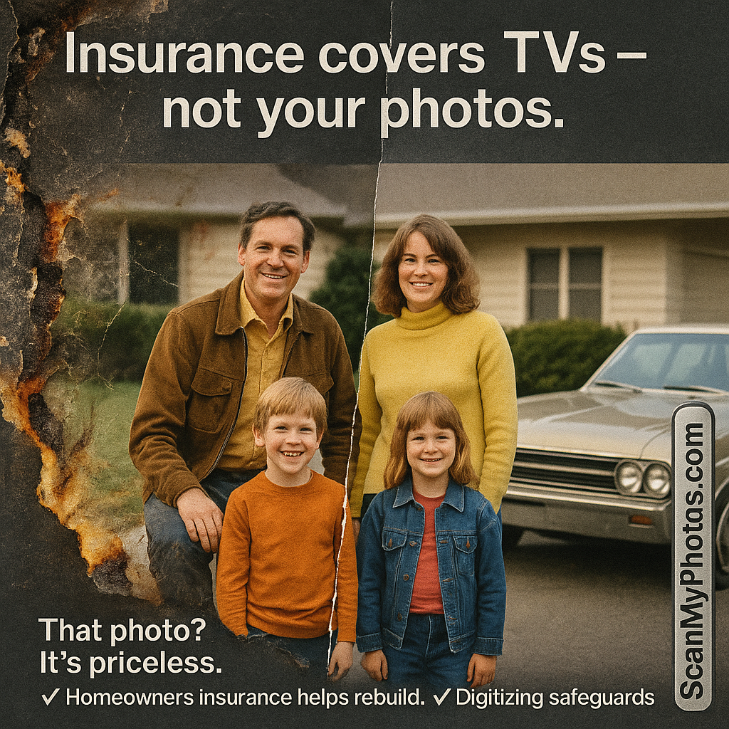 Digitizing Your Photo History is the Only True Insurance Policy