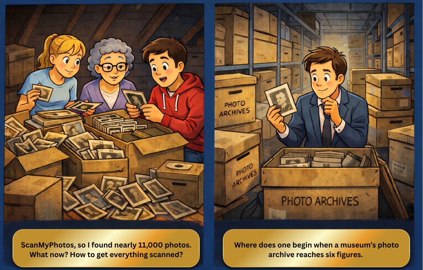 Start the new year by digitizing your old photos