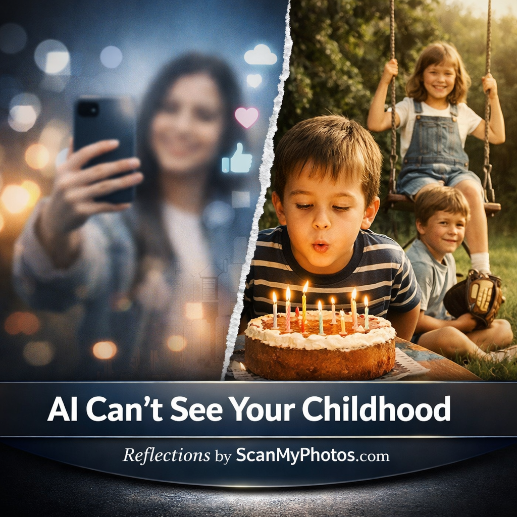 AI cant see your childhood photos. News Release. 