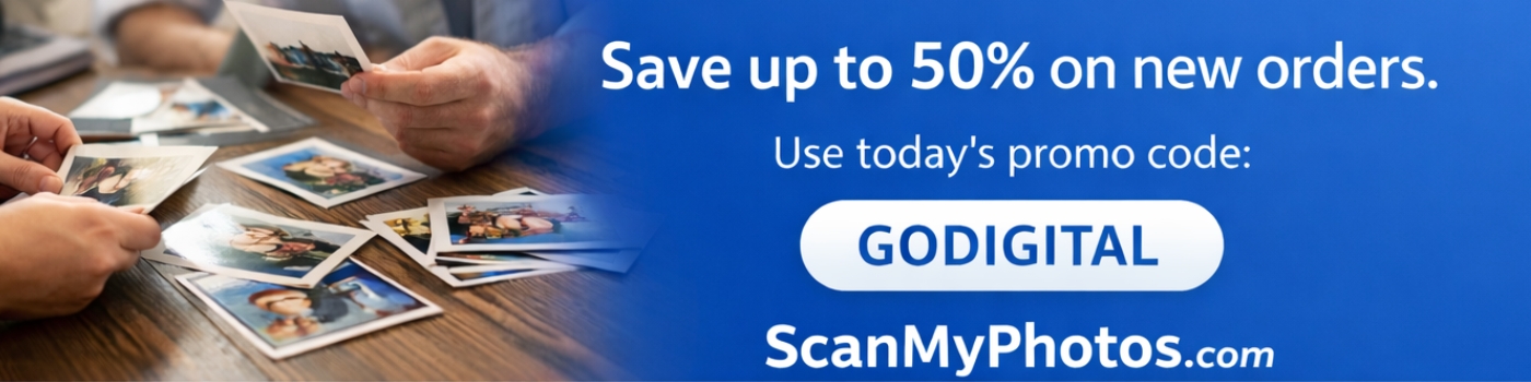 Save up to 50% on new orders at ScanMyPhotos.com