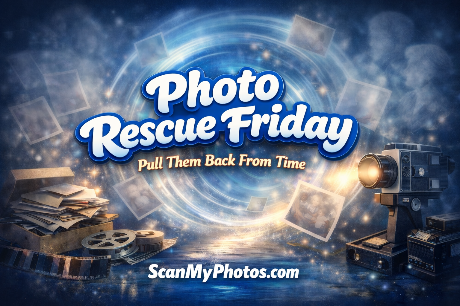 Photo rescue Friday to digitize your pictures