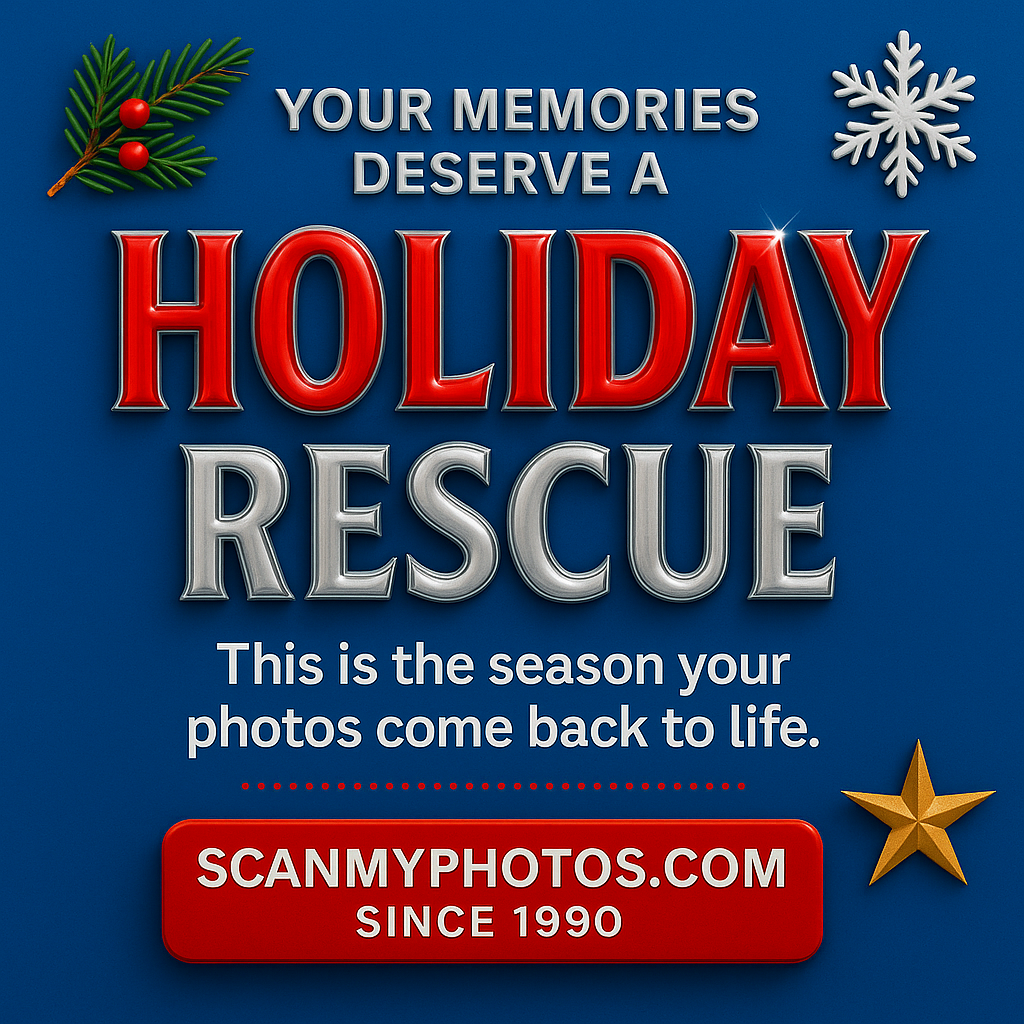 Biggest savings on digitizing your photos starts today at ScanMyPhotos.com