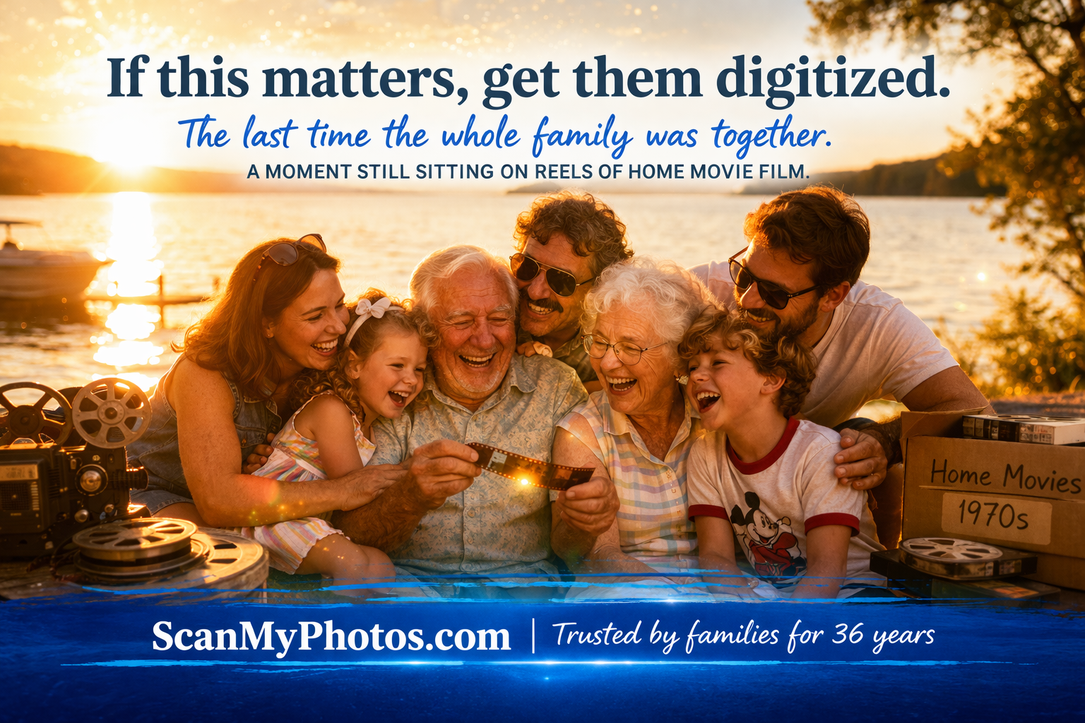 Digitize my home movies and VHS tapes.