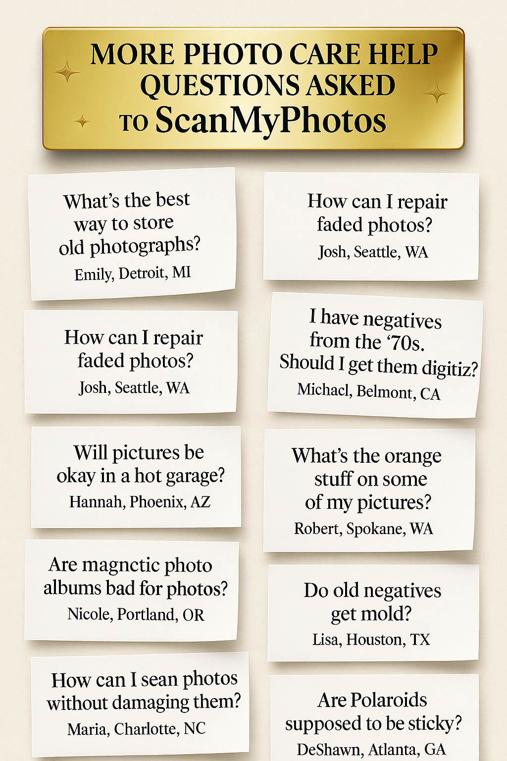 Ask a photo archivist your photography questions