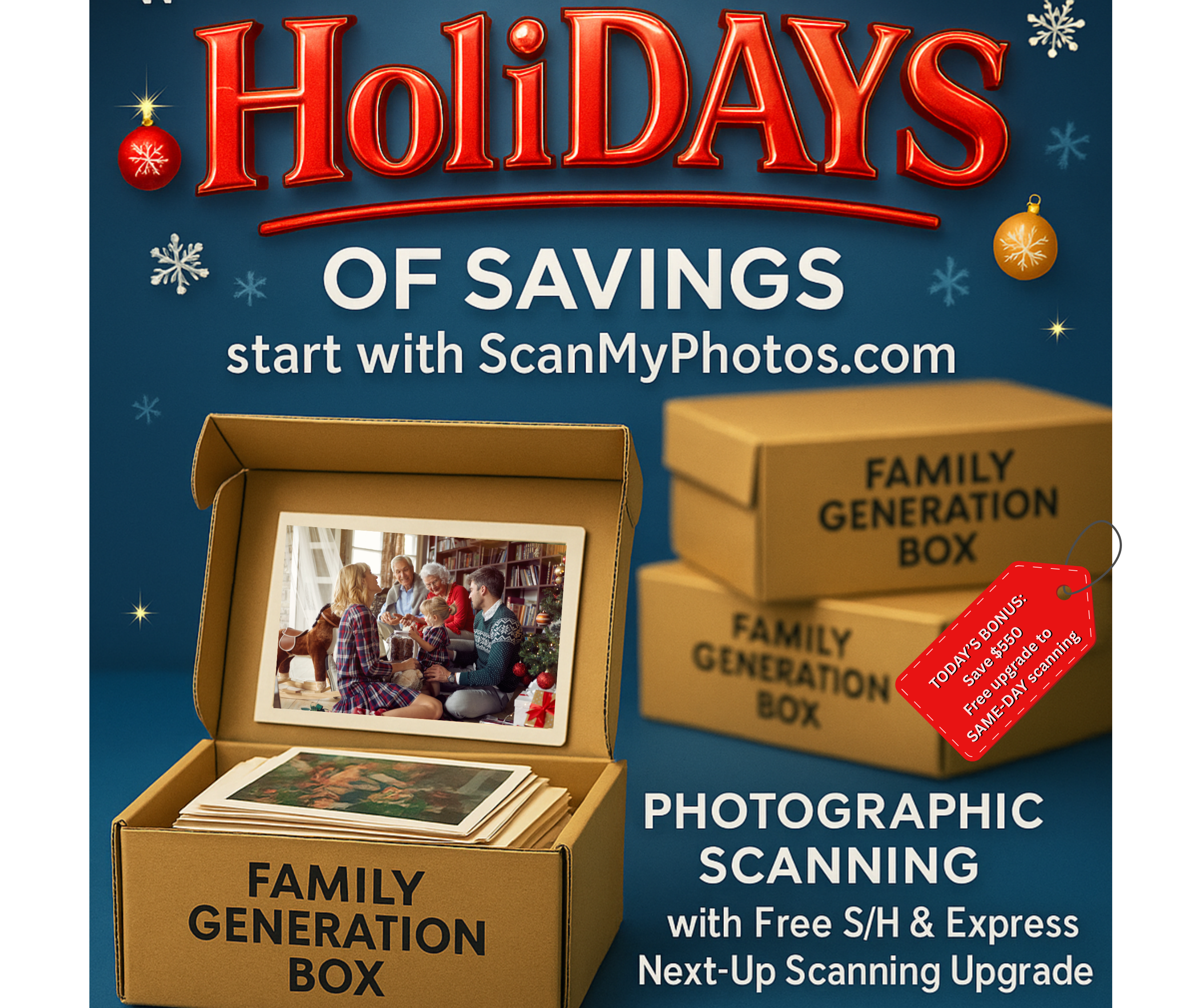 Bulk photo scanning 11,800+ pictures digitized + free S/H