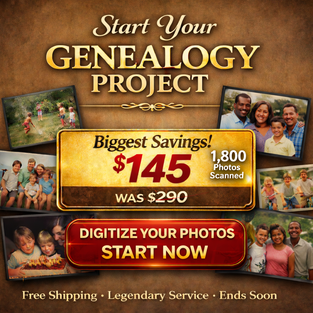 get 1800+ pictures digitized with free S/H for $145