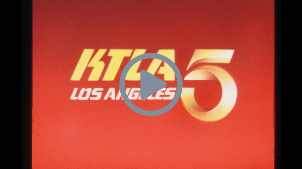 KTLA Channel 5 - 35mm Slides (Archives) - Los Angeles Station ID Slate Clapboard Artwork Vault
