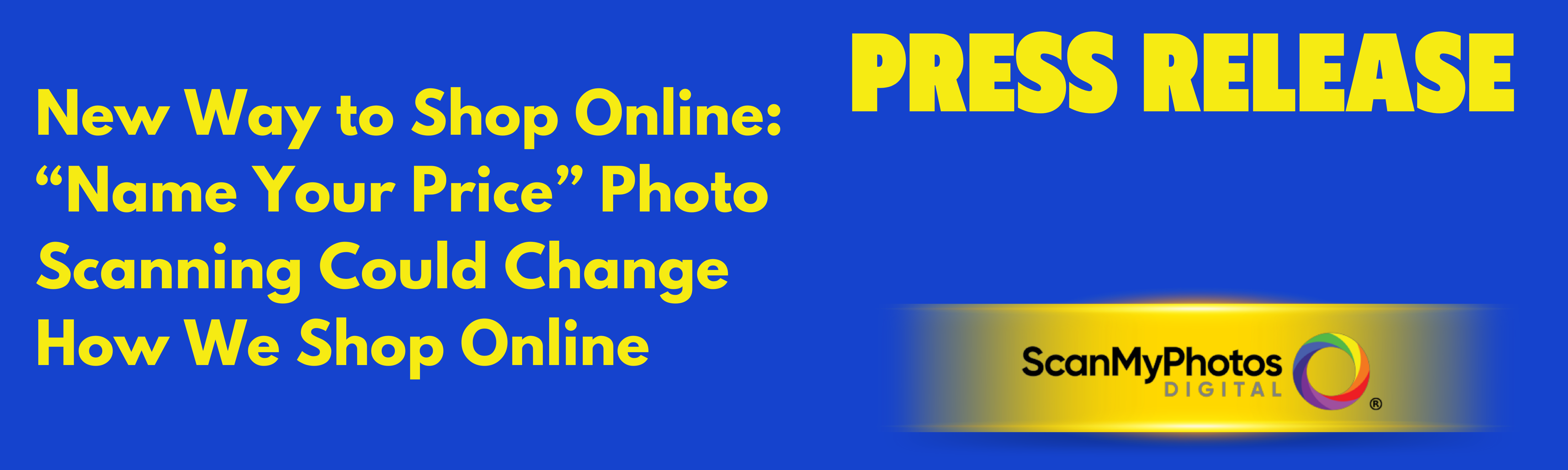 Name your price photo scanning from ScanMyPhotos.com