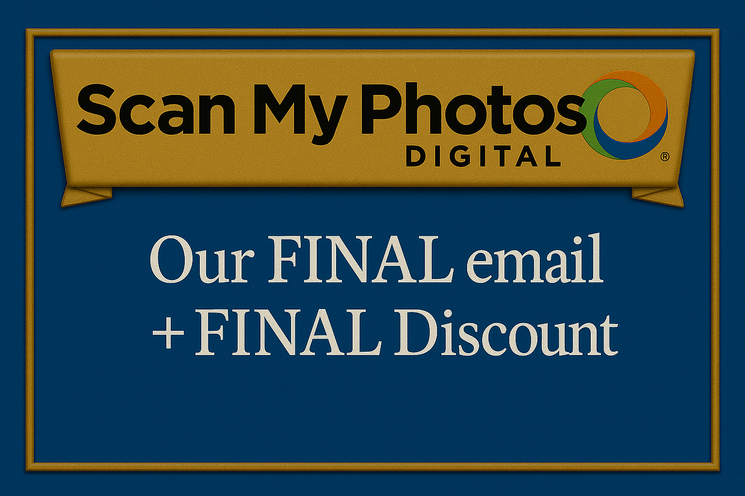 Insurance can't cover ruined photos. Only digitizing can protect them.