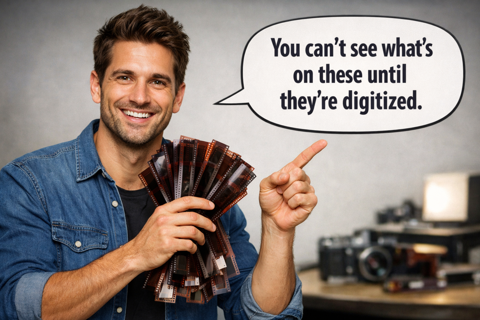 How do I get my 35mm film negatives digitized?