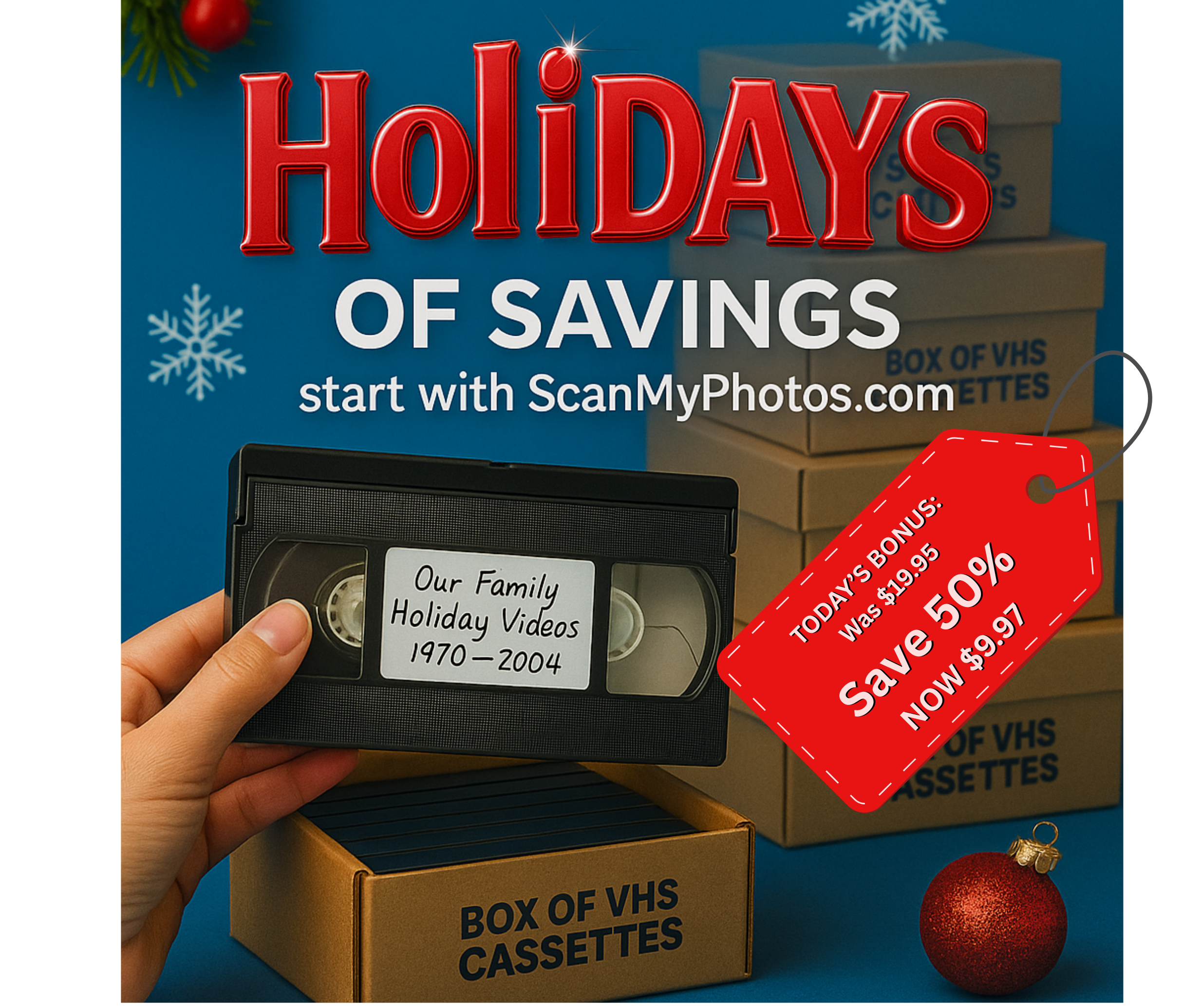 Digitizing VHS cassettes 