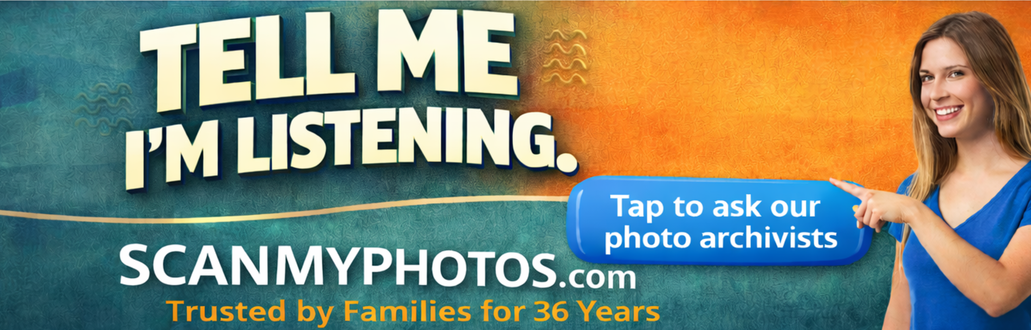 Ask the photo archivist about your scanning project.