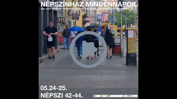 NÉPSZÍNHÁZ MINDENNAPOK promo