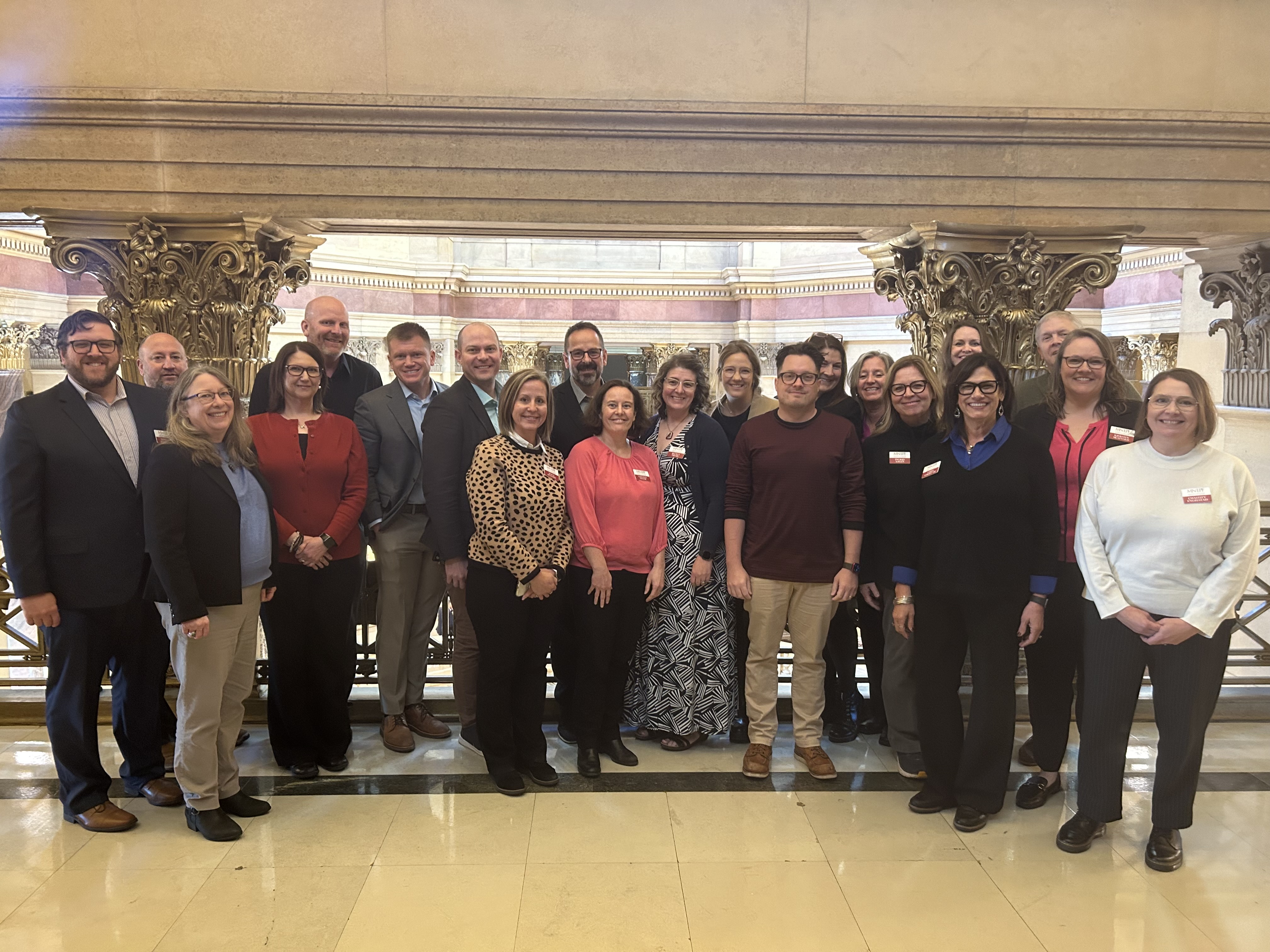 Minnesota Education Policy Fellows at the State Capitol.