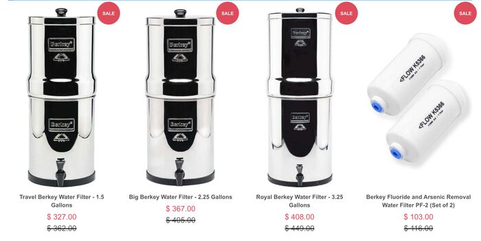 Berkey Water Filters