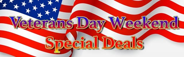 $25 OFF - Veterans Day Deals