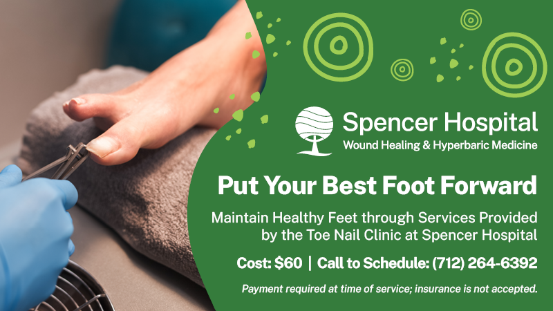 https://www.spencerhospital.org/our-services/specialty-services/wound-healing-hyperbaric-medicine/toe-nail-clinic/