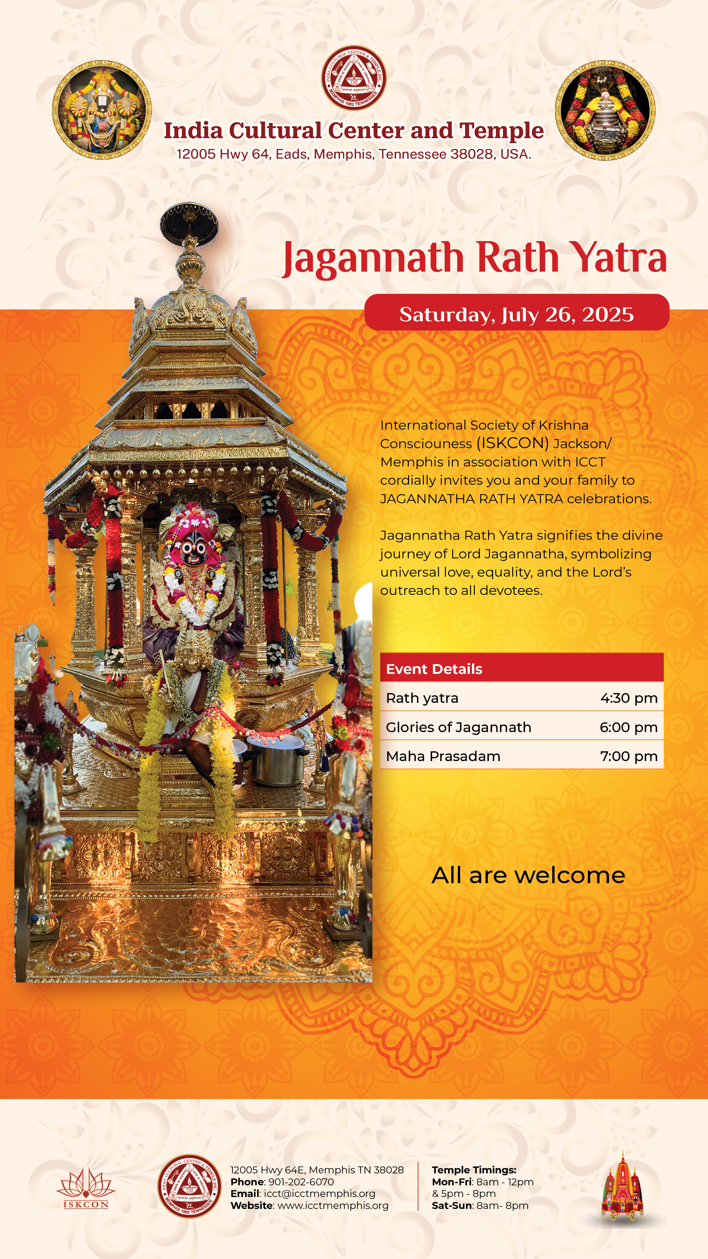 Sri Venkateswara Sahasra Kalasa Abhishekam & Guru Purnima Celebrations