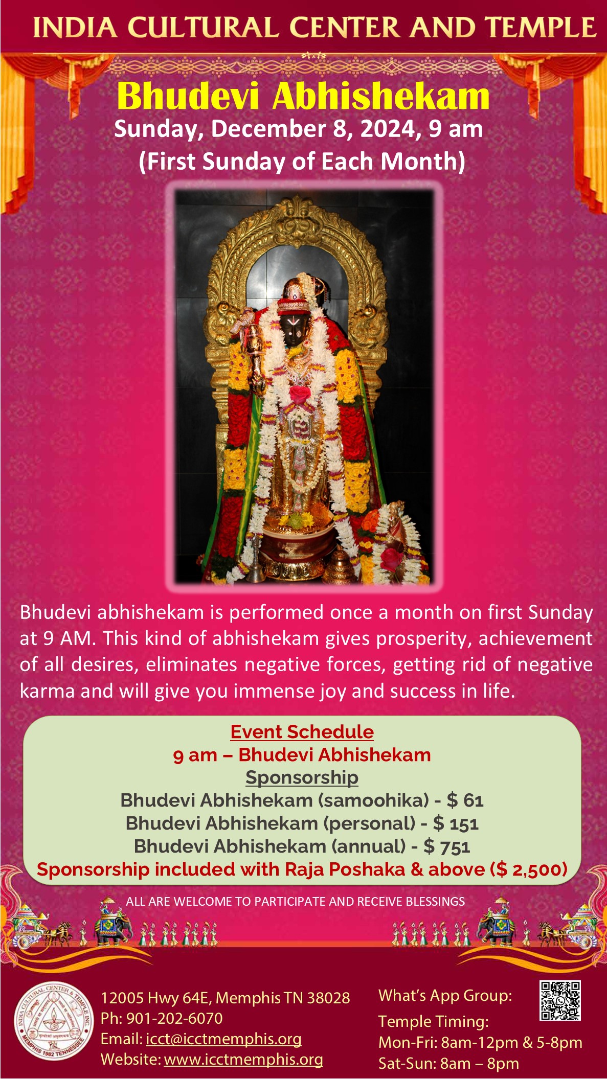 Bhudevi Abhishekam