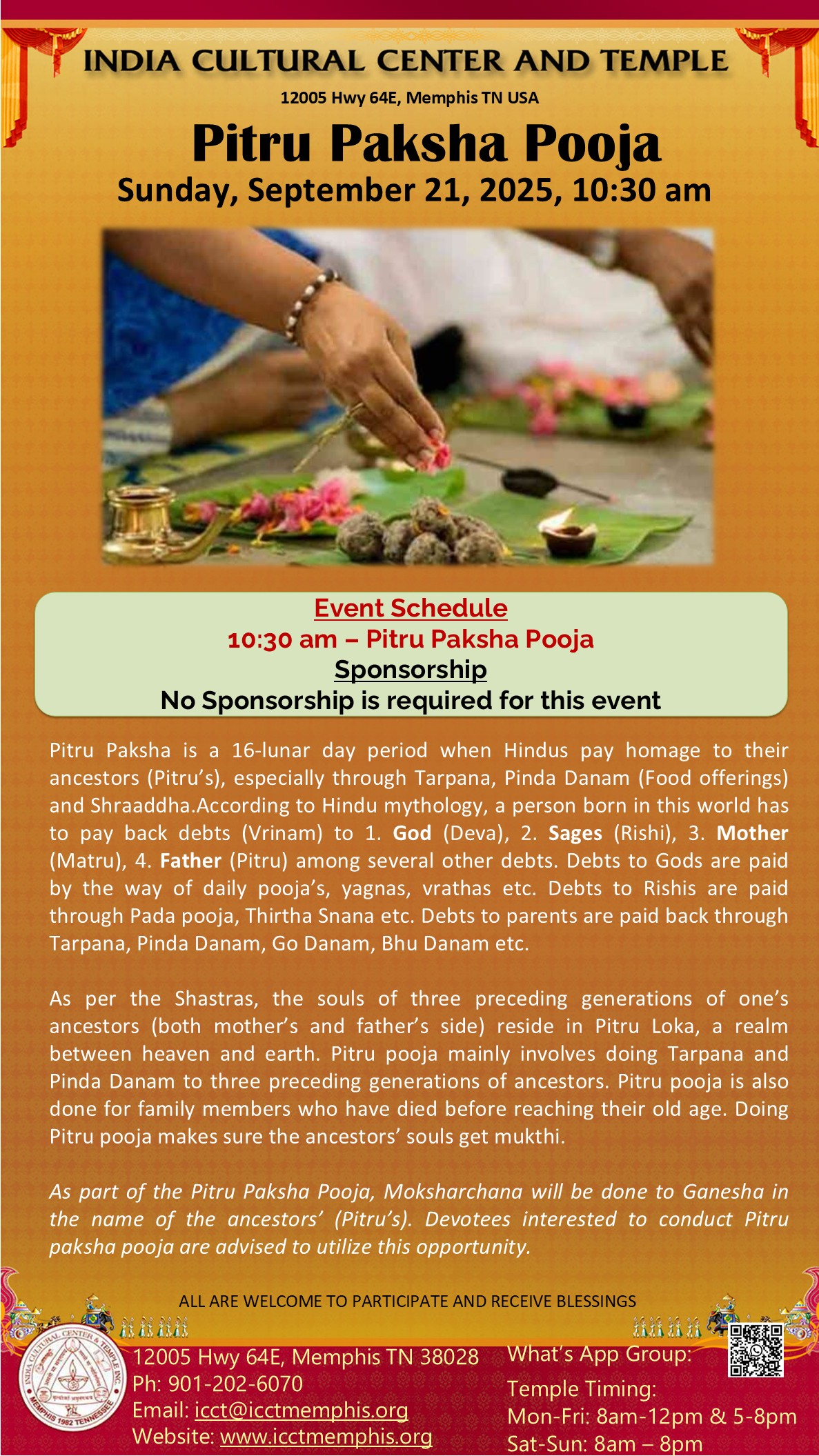 Pitru Paksha Pooja