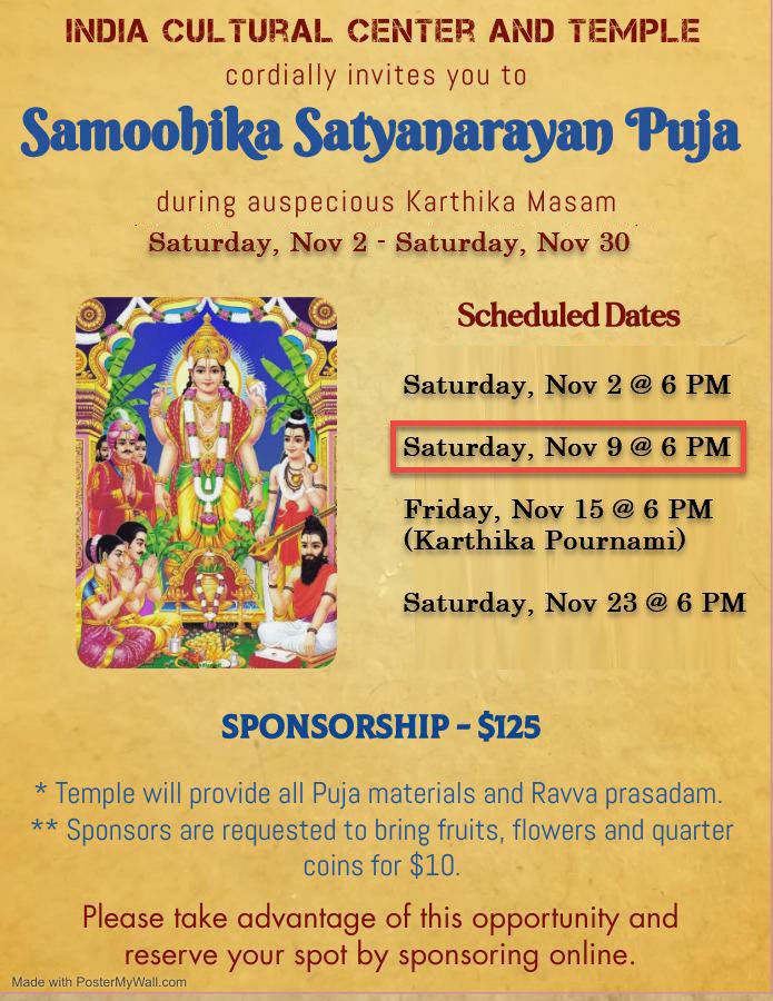 Samoohika Satyanarayana Puja