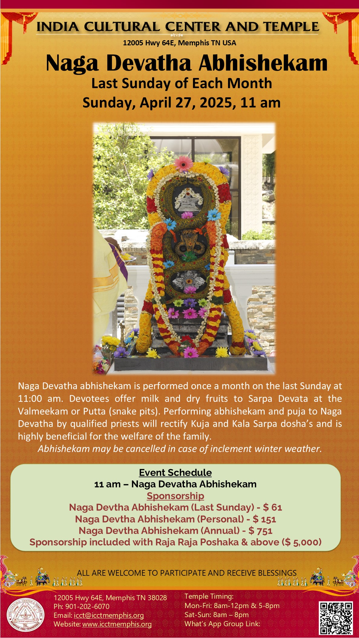Naga Devatha Abhishekam