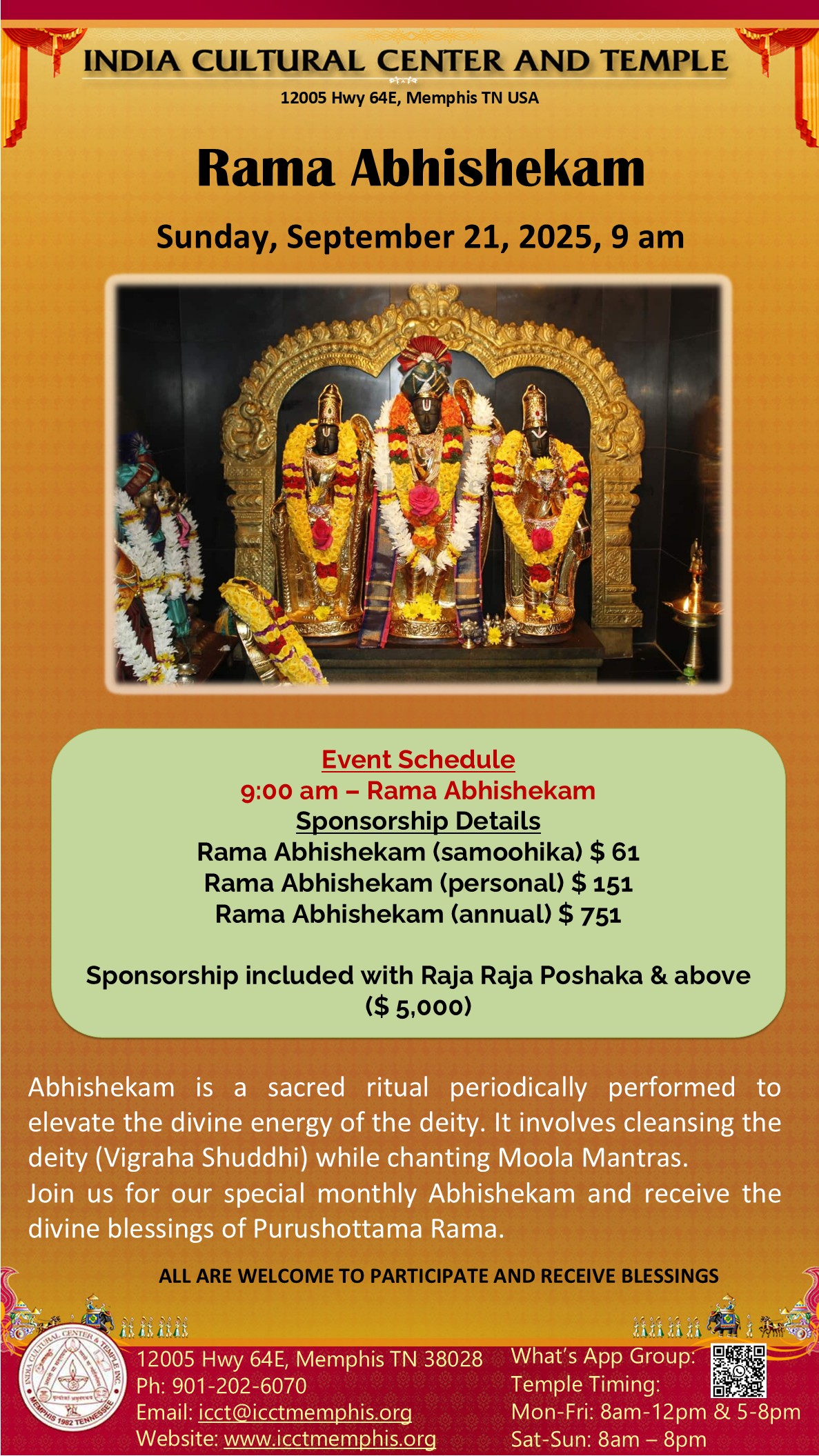 Rama Abhishekam