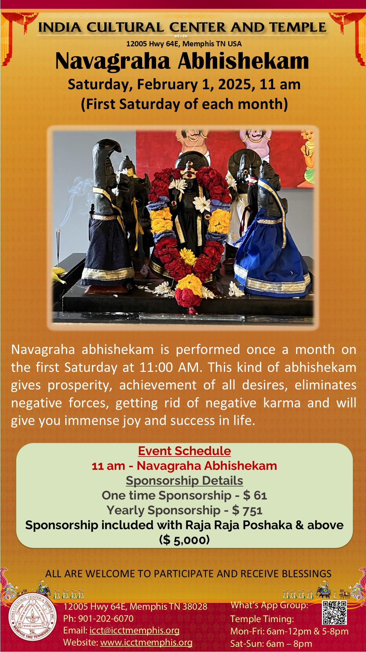 Navagraha Abhishekam