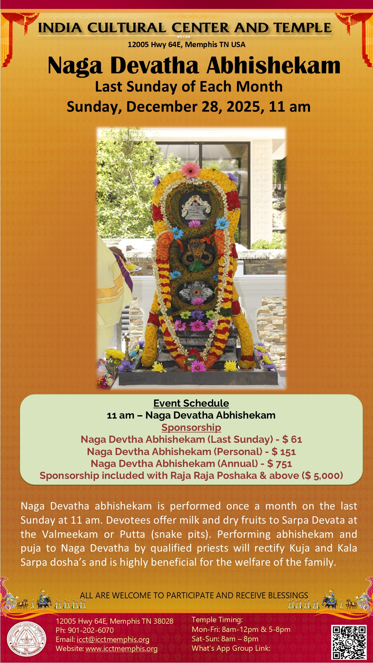 Naga Devatha Abhishekam