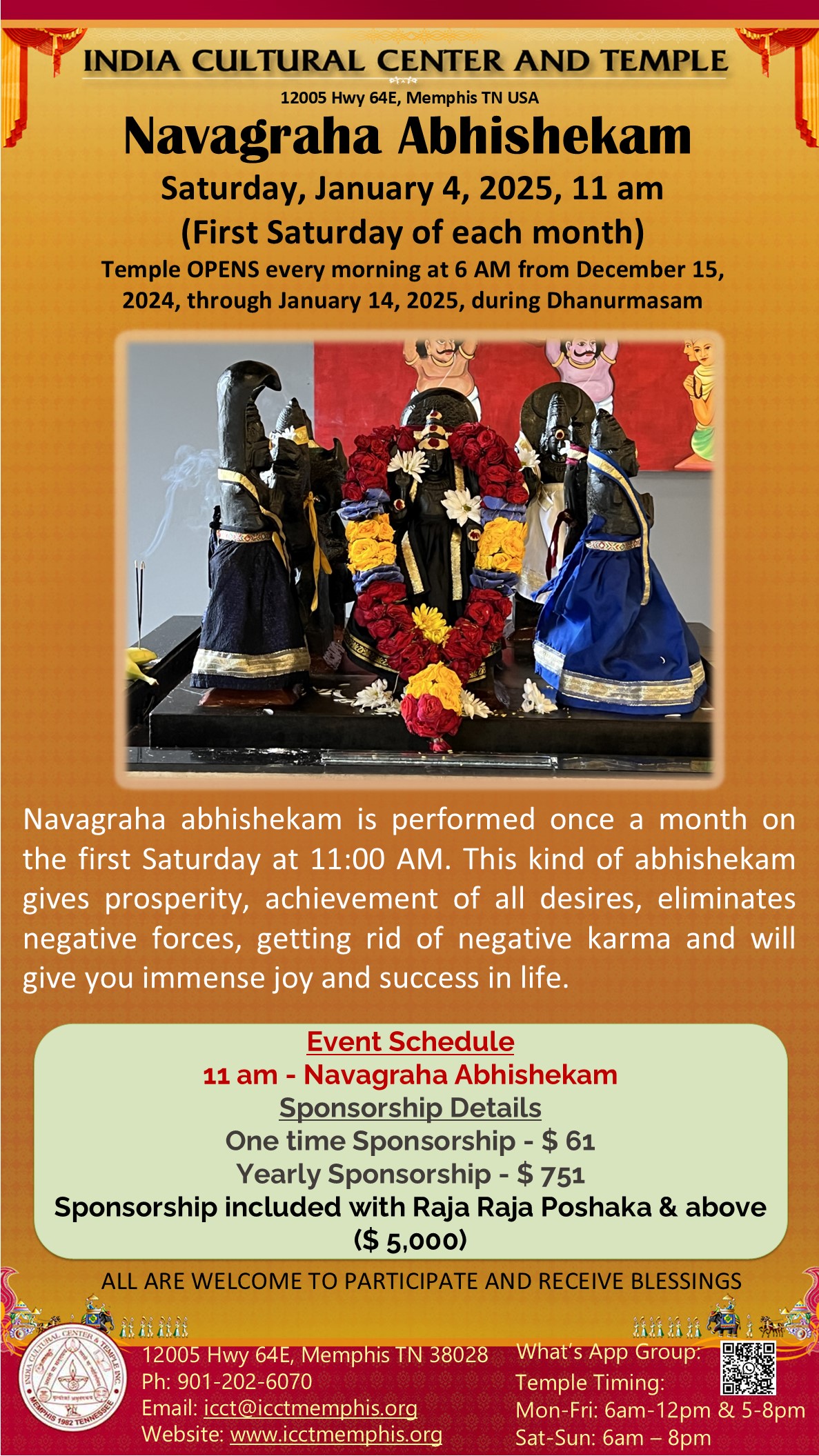 Navagraha Abhishekam