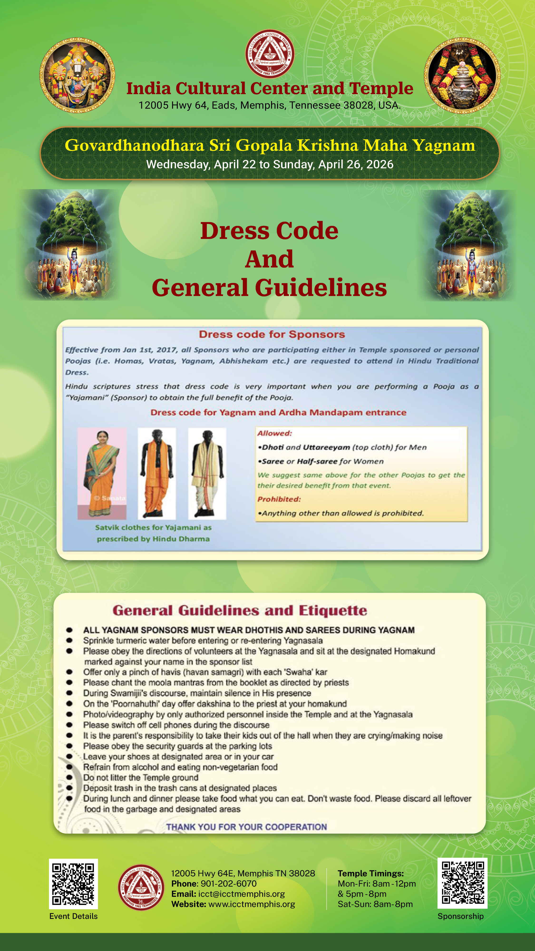 Sri Lakshmi Hayagreeva Sahitha Apadoddharka Ramatharaka Maha Yagnam 2024