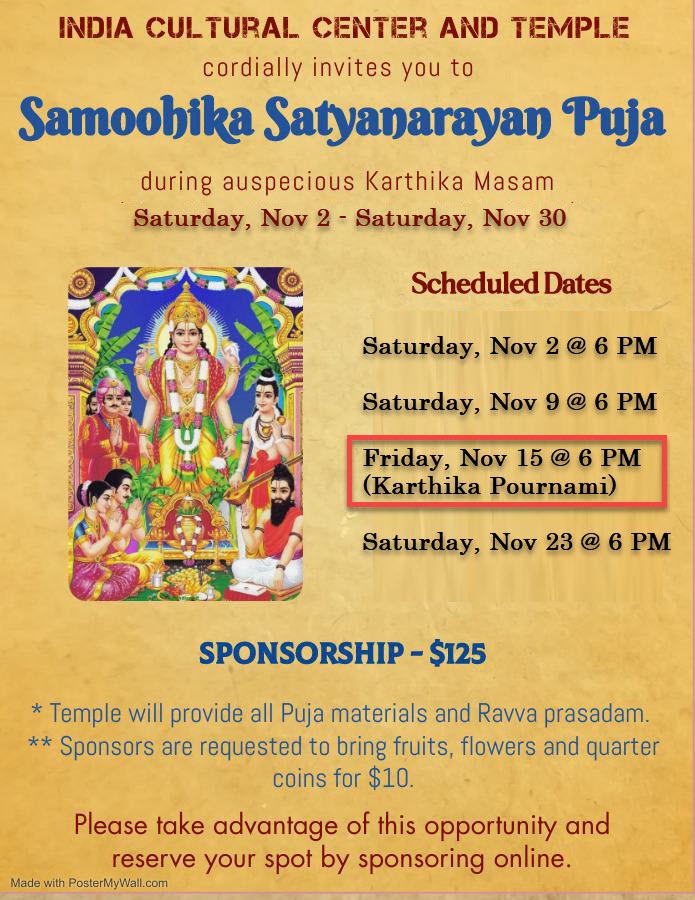 Samoohika Satyanarayana Puja