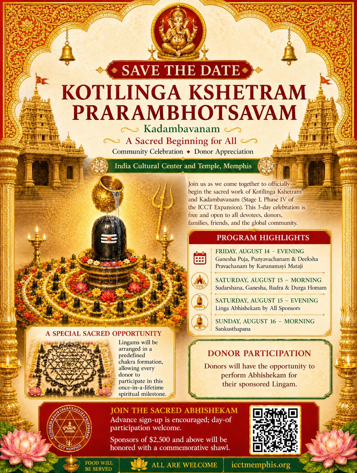 Kotilinga Prarambhotsavam