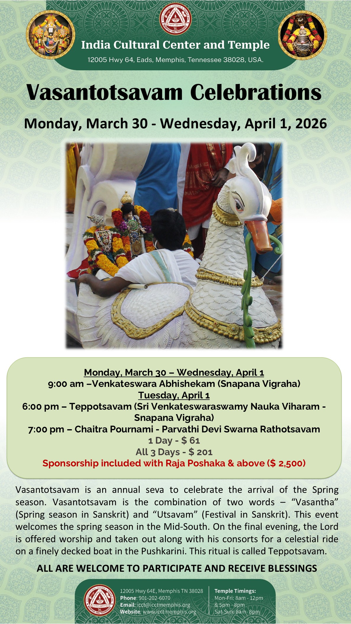 Vasantotsavam Celebrations