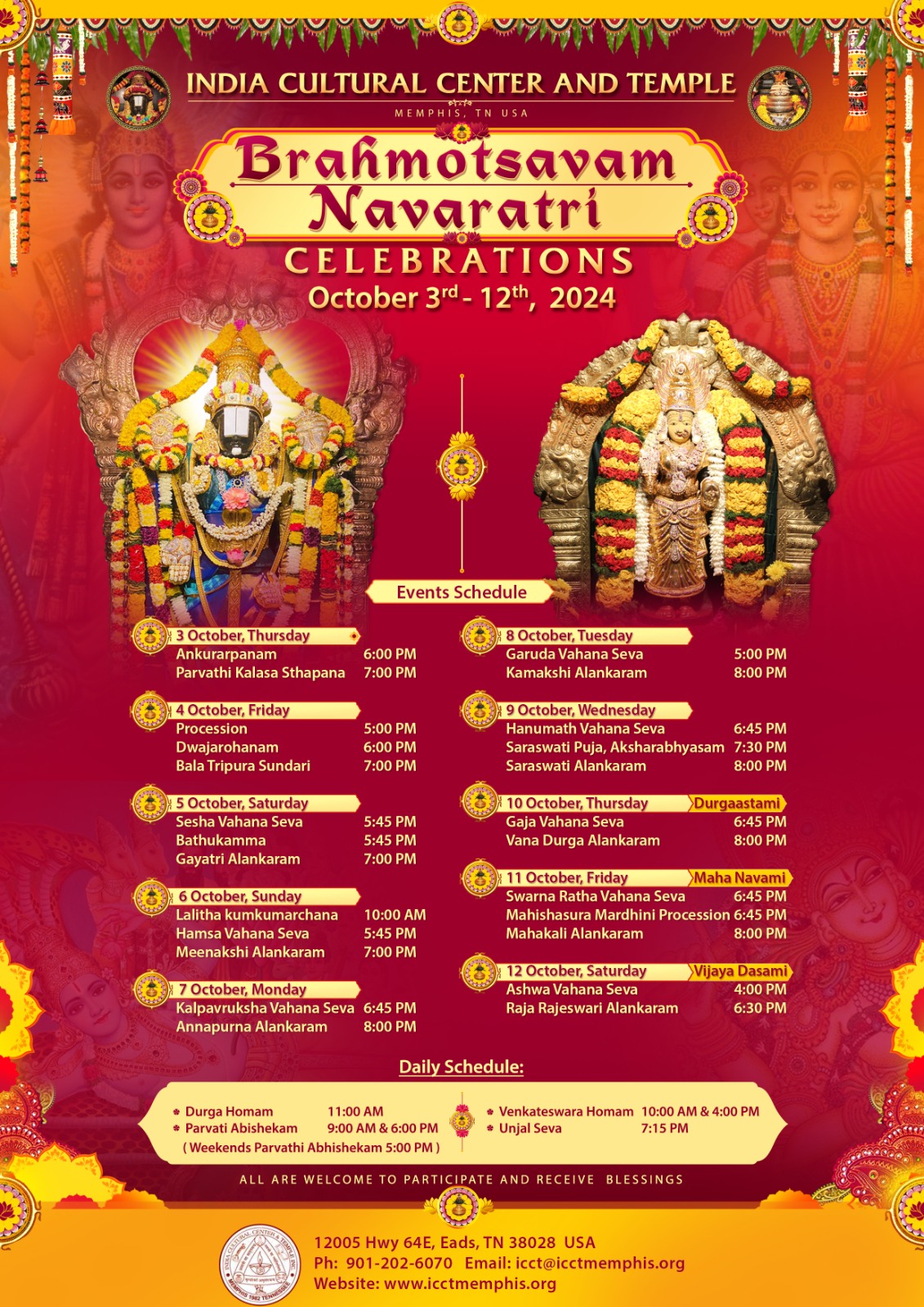 Brahmotsavam - Navaratri Celebrations