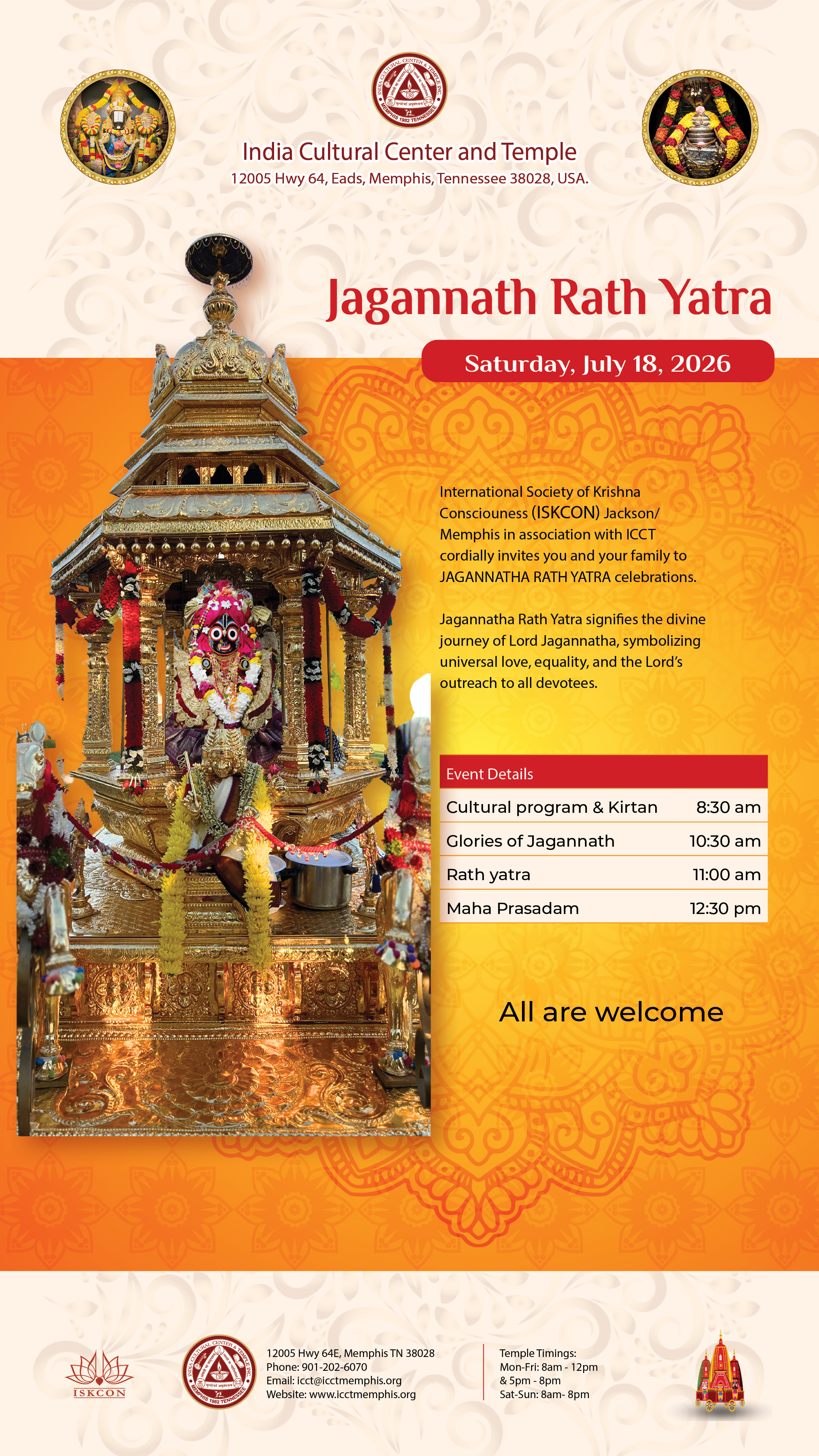 Sri Venkateswara Sahasra Kalasa Abhishekam & Guru Purnima Celebrations
