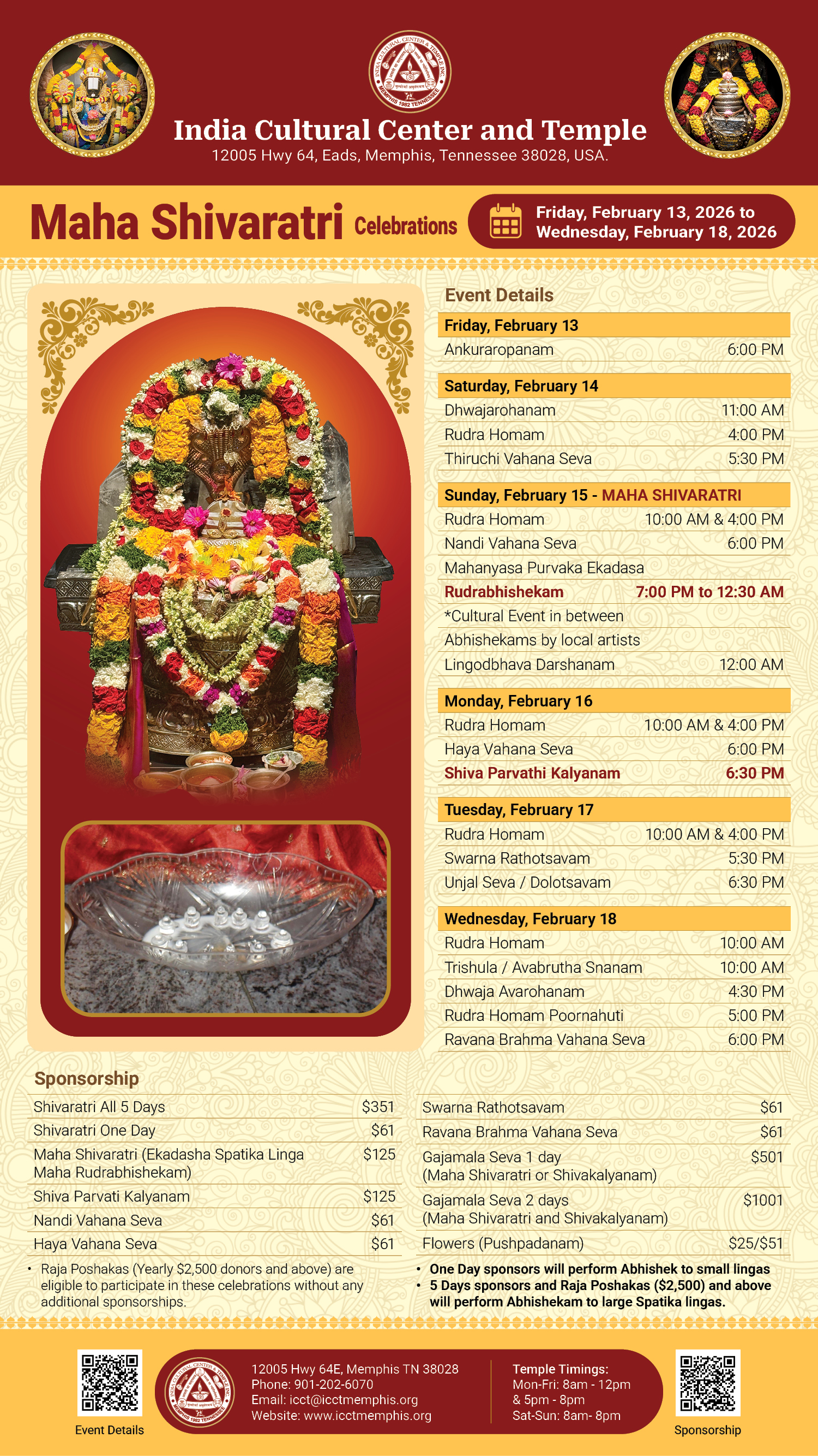 Ratha Saptami - Venkateswara Procession & Surya Puja