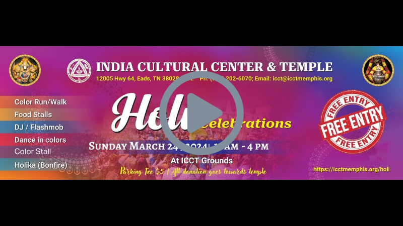 ICCT Holi promo