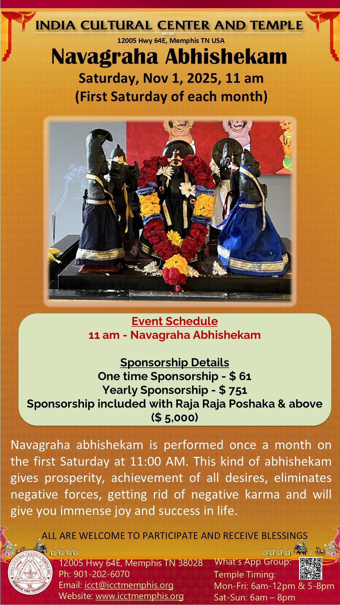 Navagraha Abhishekam