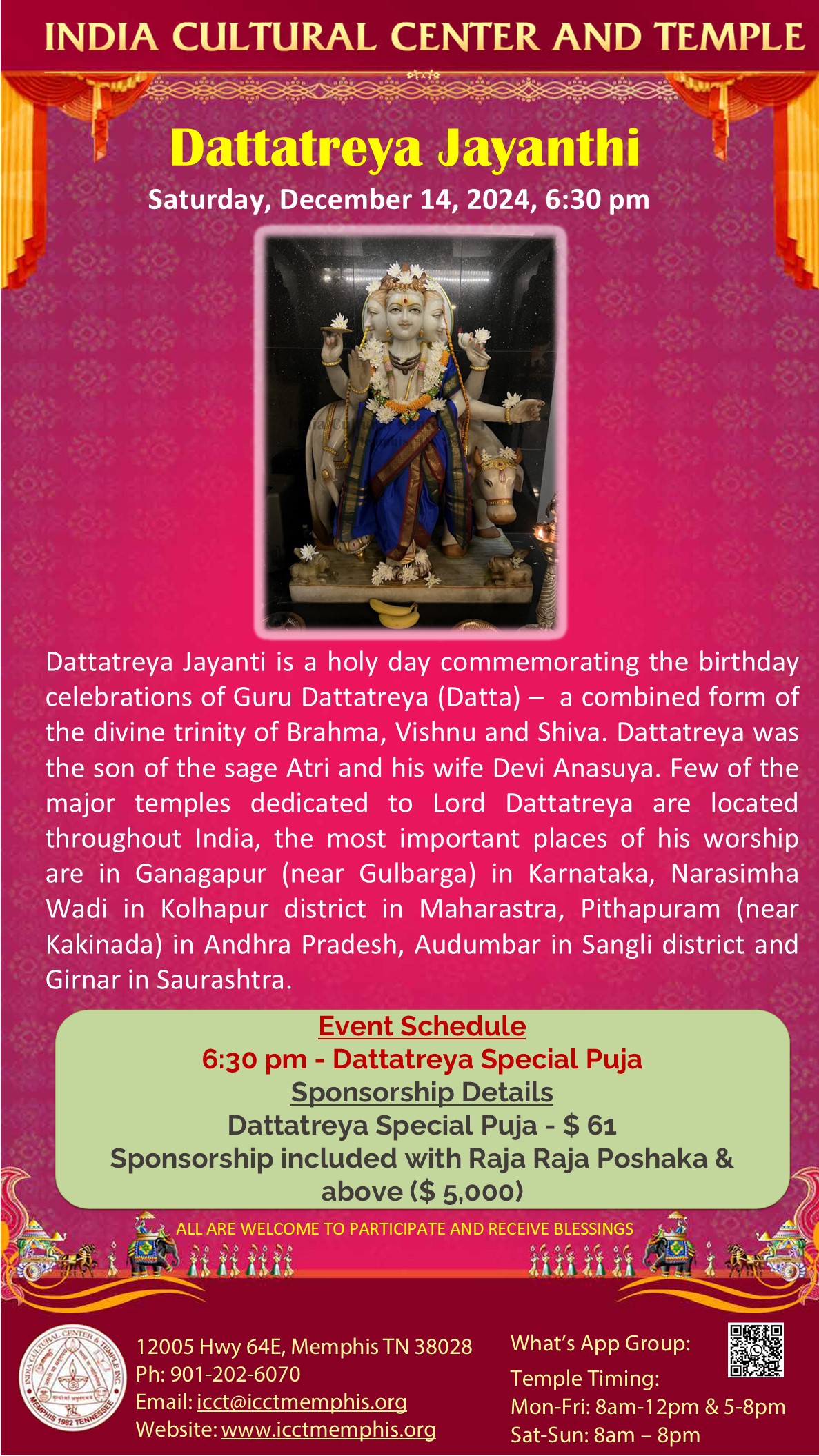 Dattatreya Jayanthi