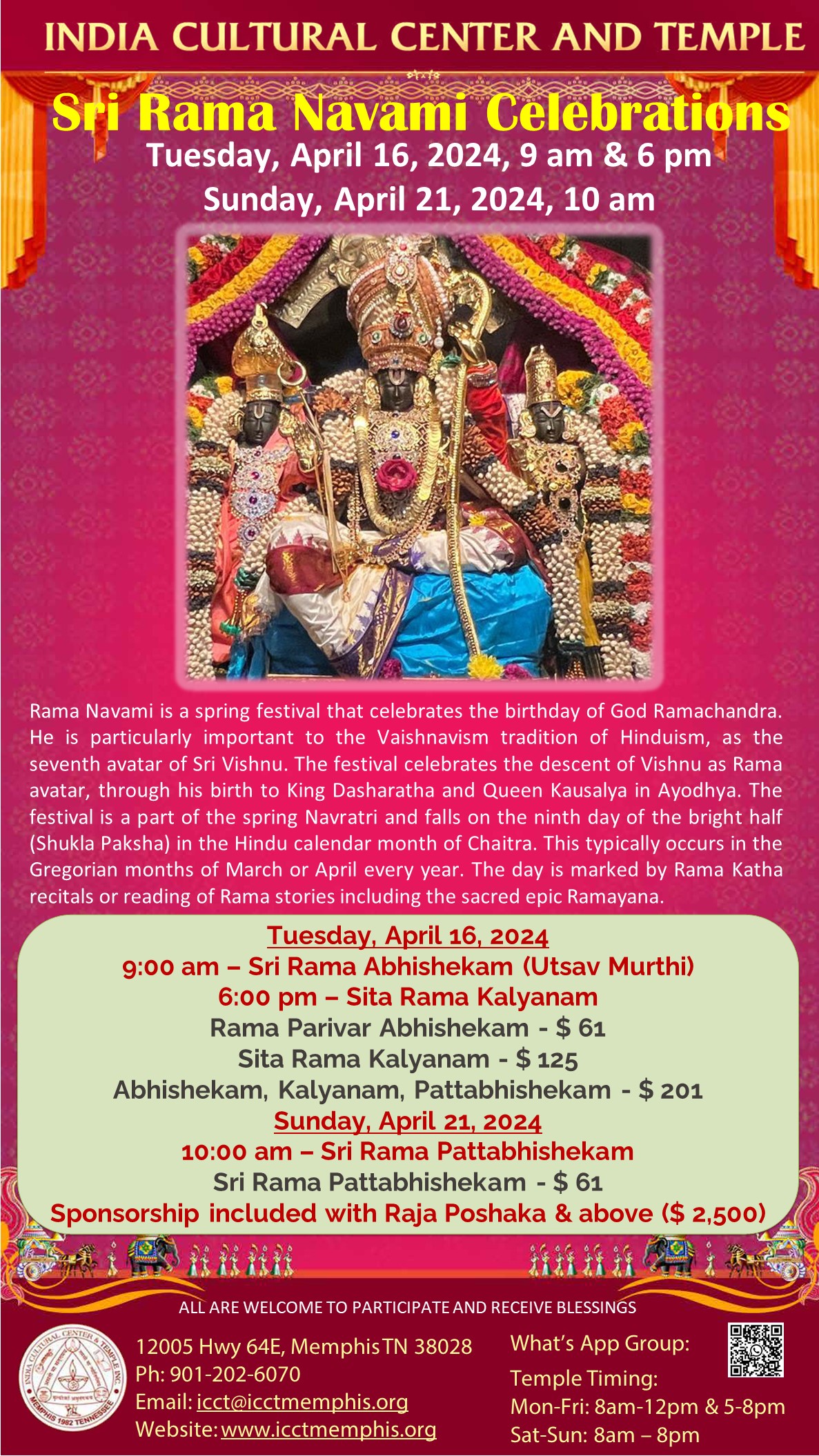 Rama Navami Celebration