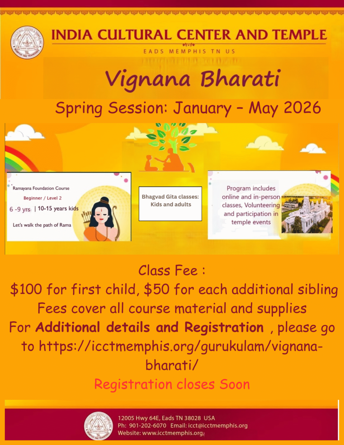 2025 - Vignana Bharati - Ramaya Foundation Course - Information Session