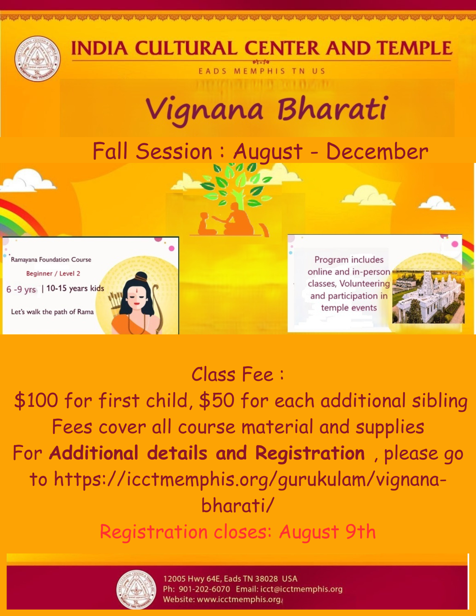 2025 - Vignana Bharati - Ramaya Foundation Course - Information Session