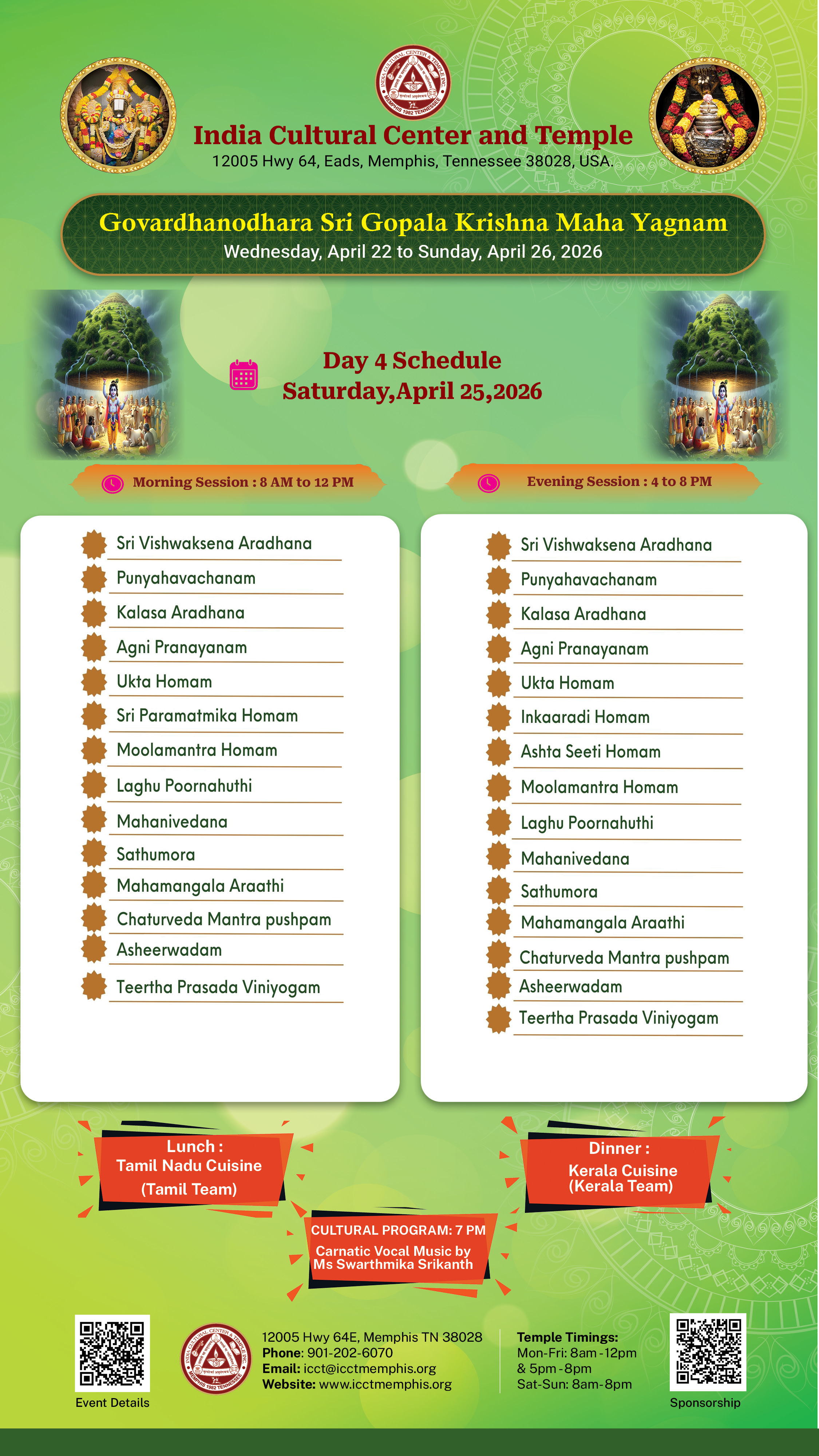 Sri Lakshmi Hayagreeva Sahitha Apadoddharka Ramatharaka Maha Yagnam 2024