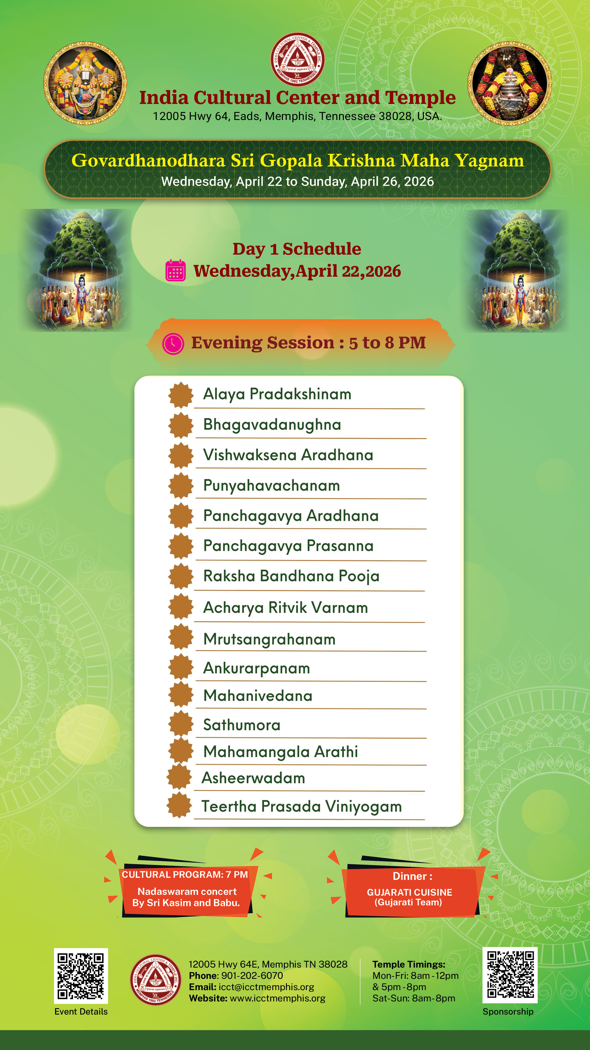 Sri Lakshmi Hayagreeva Sahitha Apadoddharka Ramatharaka Maha Yagnam 2024