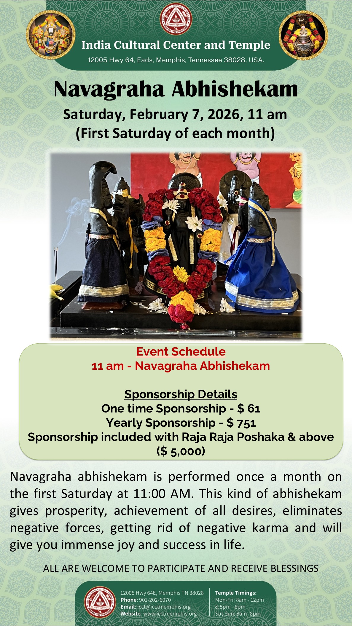 Navagraha Abhishekam